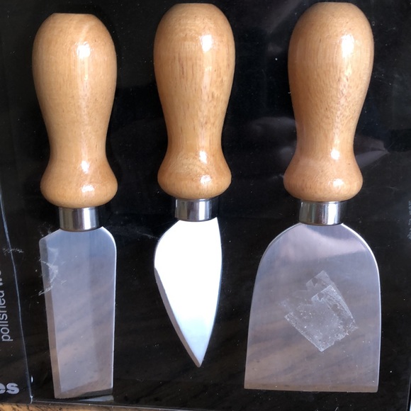 NEW Stainless Steel Vintage Cheese Knives - Picture 2 of 7